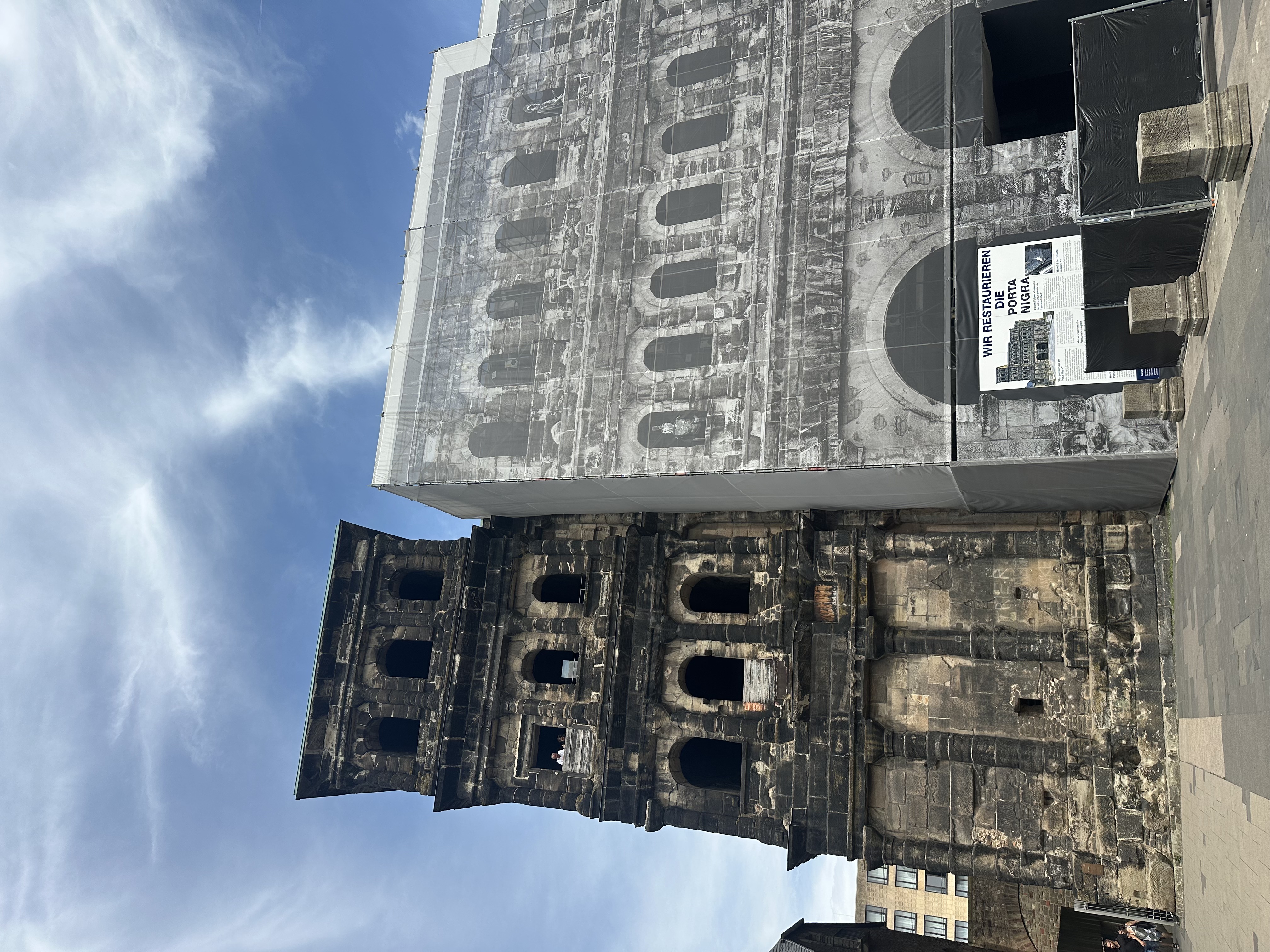 Die Porta Nigra in Trier